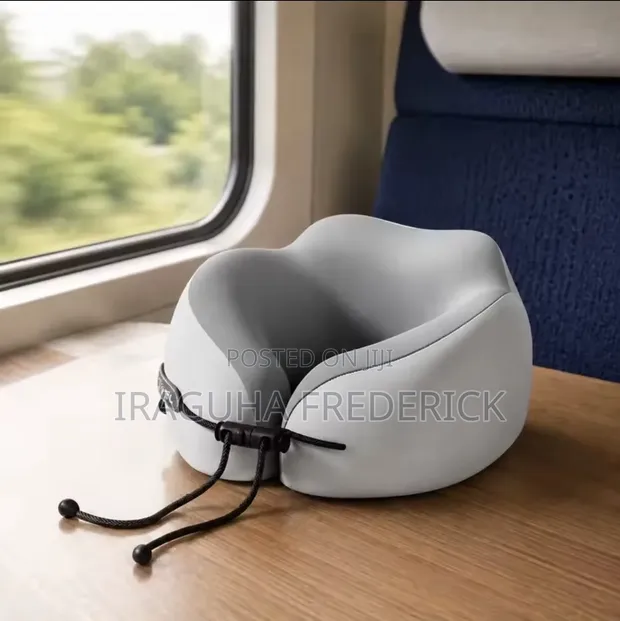 Ergonomic Memory Foam Travel Neck Pillow - 1