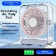 Desktop Rechargeable Fan - 1