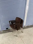 Study Dining Plastic Chairs - Brand New - 2