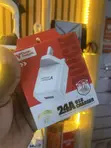 USB Charger Head - White - 1