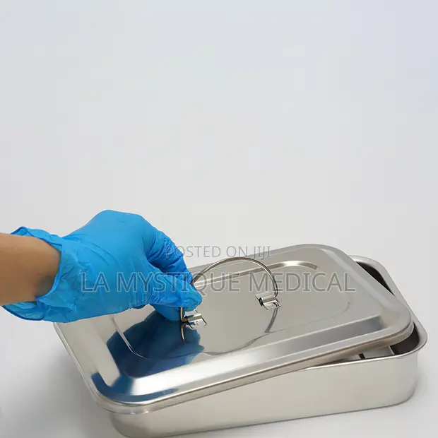 Medium Sterilization Tray with Side Holes - 1