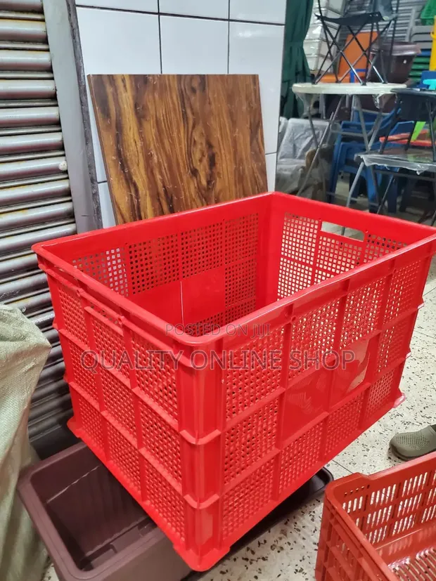Large Plastic Crates - Brand New - 1