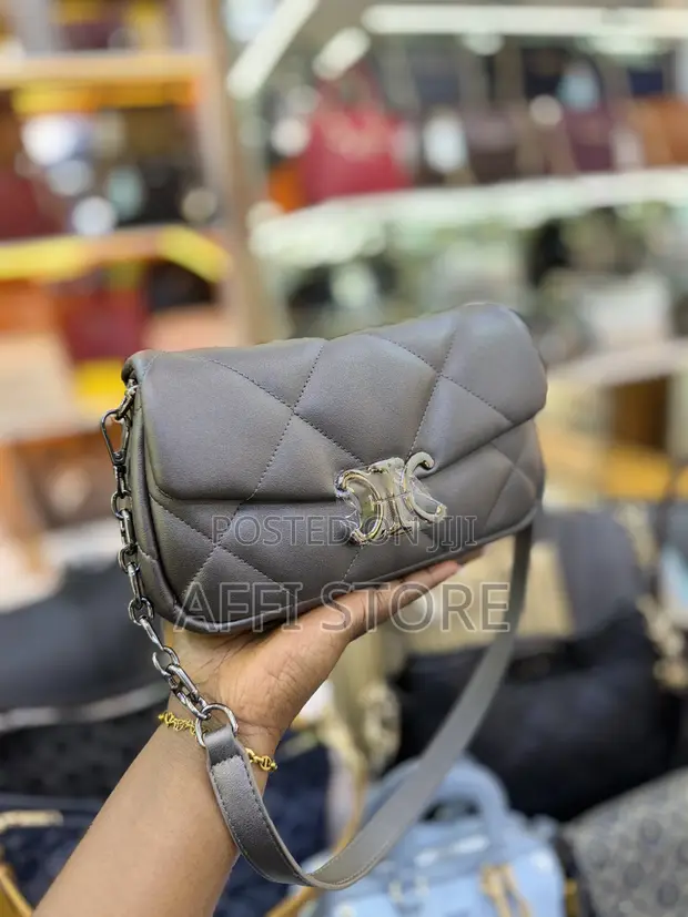 Classy Shoulder Bag - Genuine Leather - 1