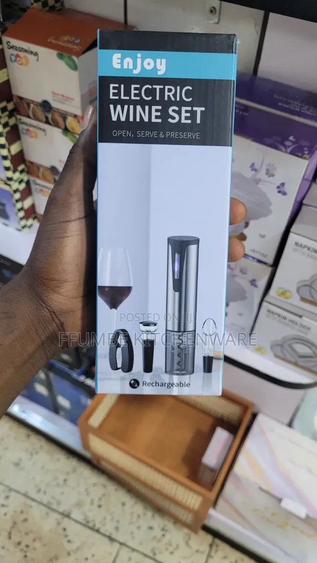 Electric Wine Opener Set - 1