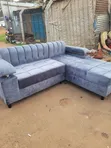 Gray Min L Sofa Bed - 1