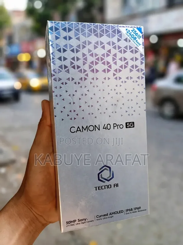 New Tecno Camon 40 Pro 5G 256GB - 1