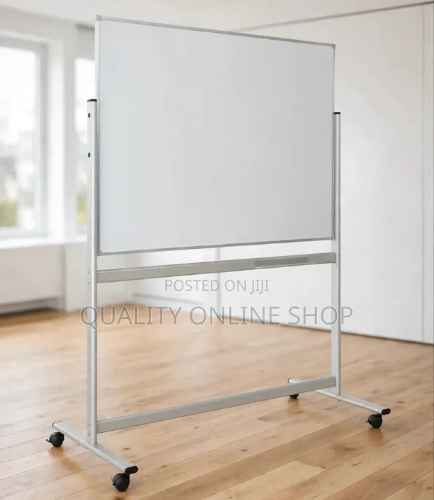 Office Whiteboard with Stand 90x120cm - 1