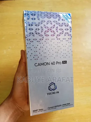 New Tecno Camon 40 Pro 5G 256GB Silver