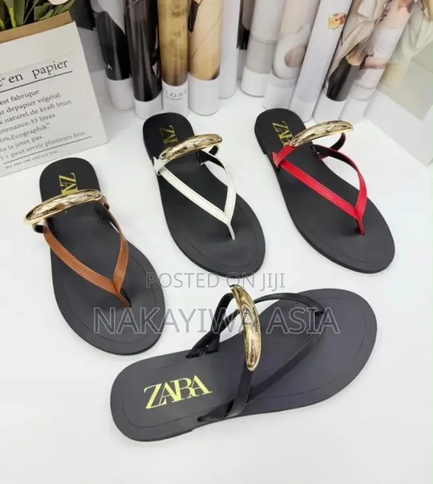 Zara Black Flats Shoes - 1