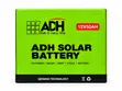 ADH Platinum 12V 50Ah Solar Deep Cycle Battery - 1