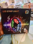 RGB LED Strip Light with Music Sync & App Control - 1