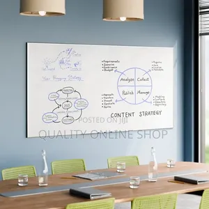 Double Sided Whiteboard 90x180cm