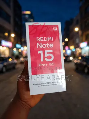 New Xiaomi Redmi Note 15 Pro+ 256GB Black