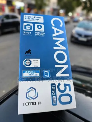 New Tecno Camon 50 Ultra 256GB Black