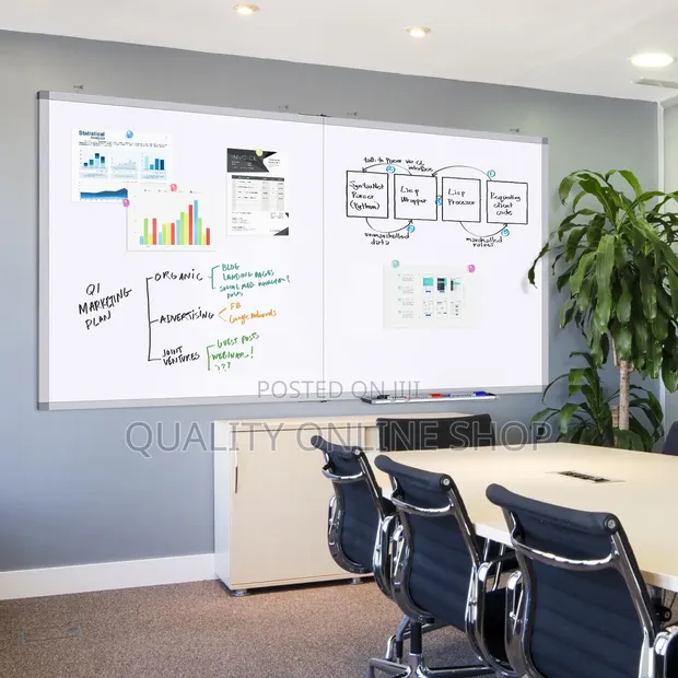 120x240cm Whiteboard - Brand New - 1