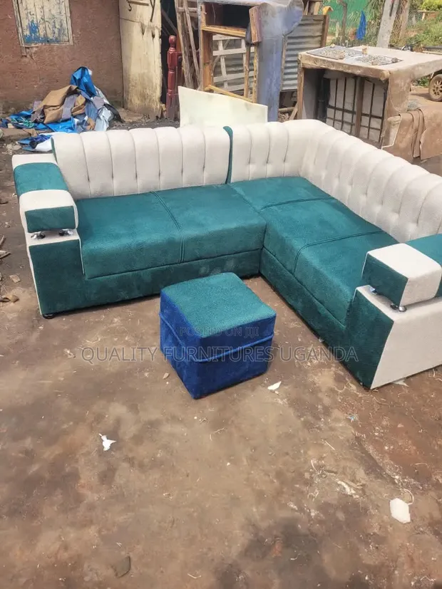 Mixed Color Sofa Set - 1