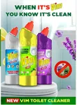 Vim Toilet Cleaner (Lavender, Lemon, Ocean Fresh) - 2