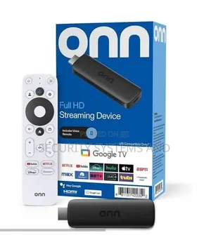 Onn Android TV FHD Streaming Stick with Remote & Chromecast