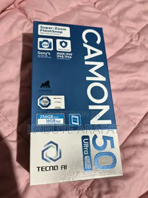 New Tecno Camon 50 Ultra 256GB Blue