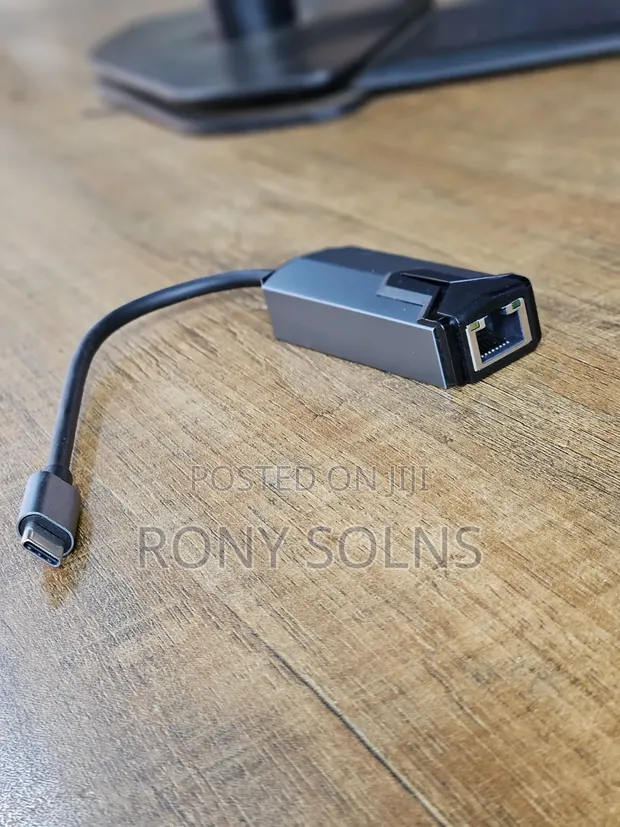USB-C to RJ45 Ethernet Network Adapter - 1