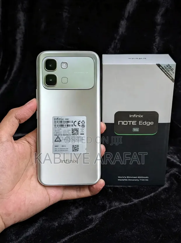 New Infinix Note Edge 256GB Silver - 1