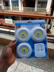 Wireless LED Puck Light Set with Remote - 2