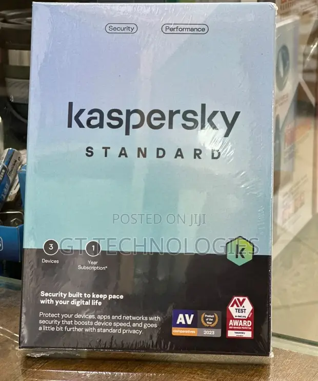 Kaspersky Standard Antivirus - 3 Users, 1 Year - 1