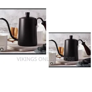 Gooseneck Pour-Over Coffee Kettle - Matte Black
