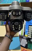 AI Solar Camera with 3 Lenses and PTZ - 1