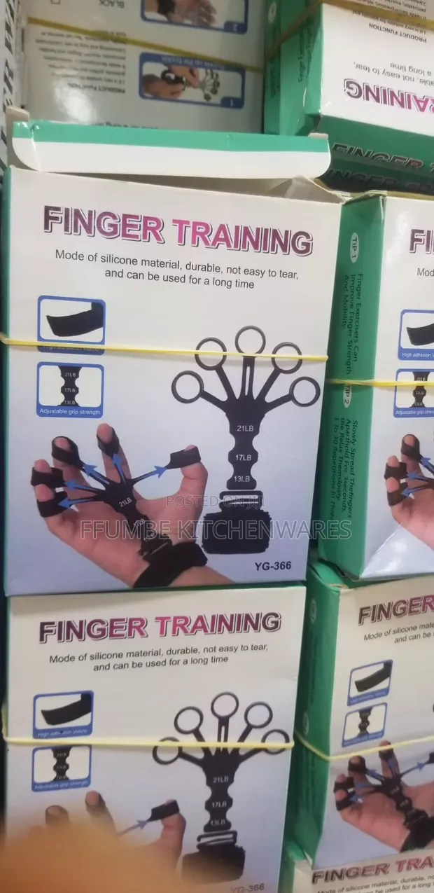A&W Finger Strengthener Resistance Bands (YG-366) - 1