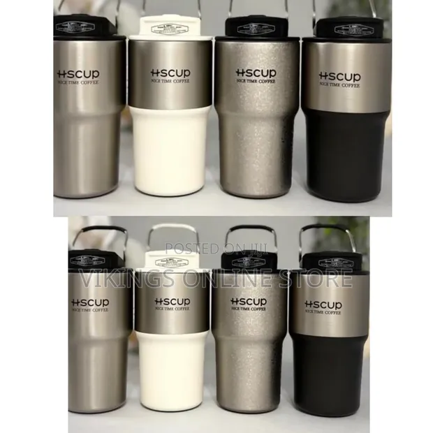 HSCUP 550ml Vacuum-Insulated Travel Mug - 1
