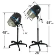 Professional 1300W Hair Bonnet Dryer - Adjustable Height - 1