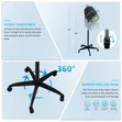 Professional 1300W Hair Bonnet Dryer - Adjustable Height - 3