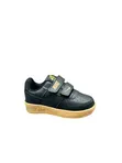 Kids Nike AF1 Sneakers - Gold Logo - Velcro Straps - Sizes 30-35 - 1