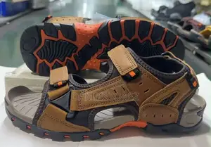 Men's Casual Leather Sandals by La