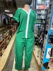 Professional Nurse's Scrub Set - Green, Women's L - 1