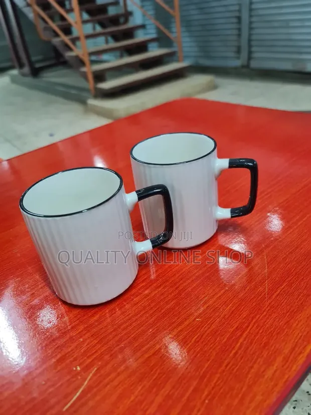 Set of 12 Ceramic Coffee Cups - 1