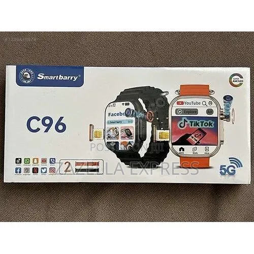 Smartbarry C96 5G Smartwatch with Camera - 1