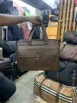 Jeep Buluo 15-inch Men's Leather Briefcase | Business Laptop Bag - 2
