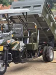 New 300cc Tricycle Tipper - Green - 2