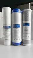 Triple Water Filter Cartridges Replacement (1 Micron) - 3