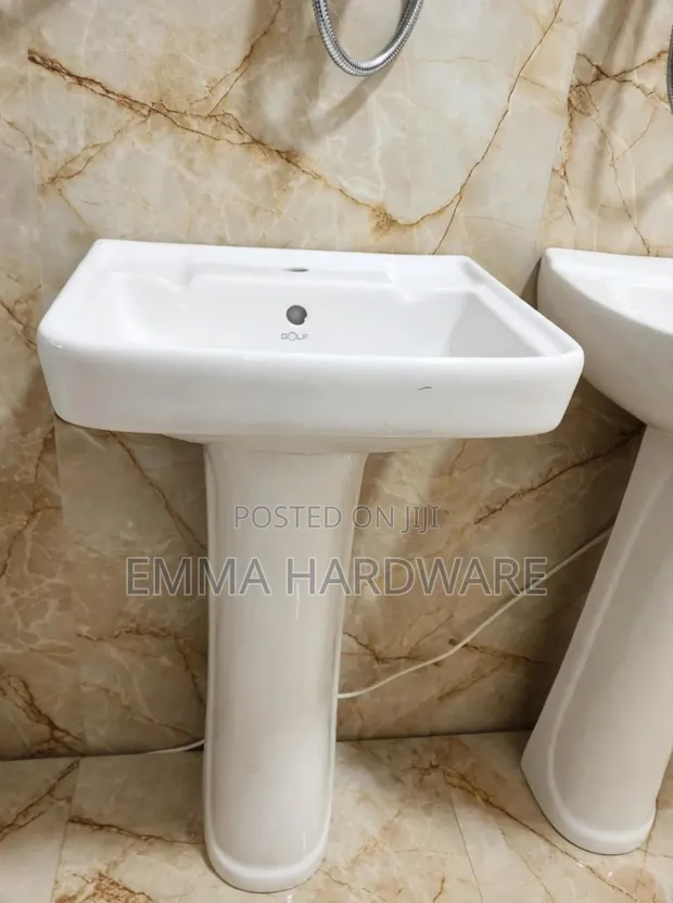 Frencia Square Medium Hand Basin (Full Set) - 1