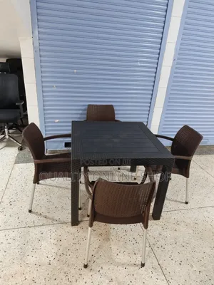 Classic Dining Table and Chairs Set