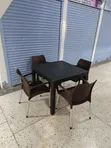 Classic Dining Table and Chairs Set - 3