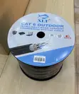 XLT Cat 6 Outdoor UTP Cable 23 AWG Waterproof PVC+PE 305m - 2