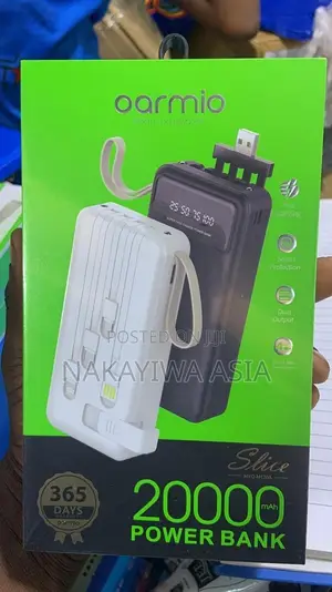 Oarmio Smart Power Bank - Black