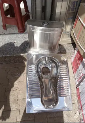 Metallic Squatting Toilet and Tank