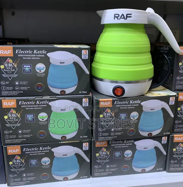 Foldable Portable Electric Kettle (800ml) - 1