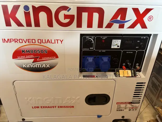 Kingmax KH8050S Silent Diesel Generator - 1