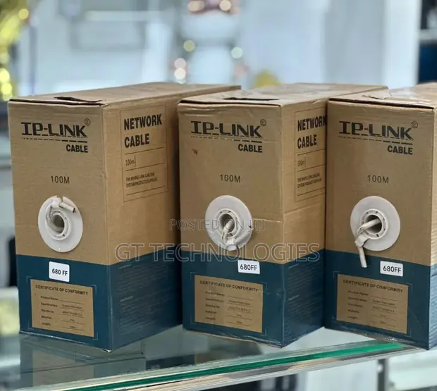 TP-Link 100m Cat6 Indoor Network Cable - 1